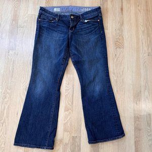 GAP Boot Cut Blue Jeans Size 14 or 32 Regular Length